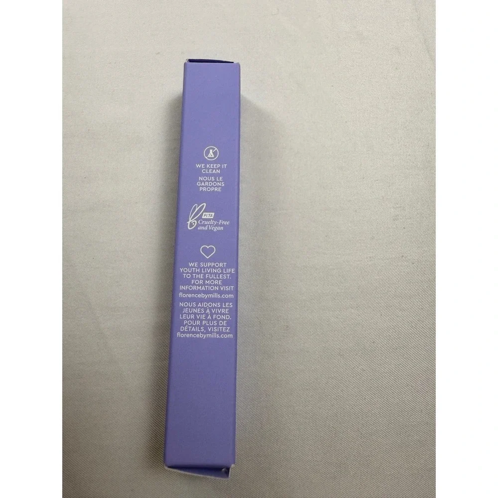 Florence by Mills Built to Lash Mascara Black Noir 0.3oz Vegan Cruelty-Free New